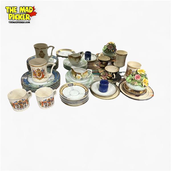 Mixed Bone China and Porcelain Collection Tamsware, Aynsley, Fitz & Floyd, RS Germany