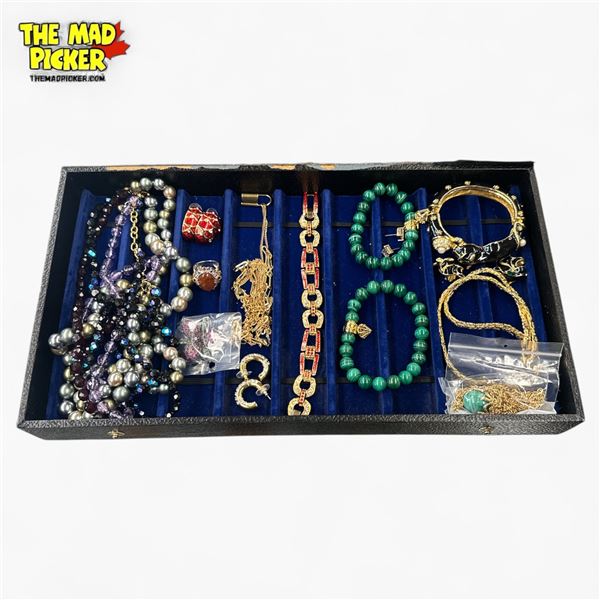 Collection of Quality Designer and Fashion Jewelry - Malachite Bracelets, Joan Rivers Bead & Faux Pe
