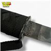 Image 2 : 39-Inch Black Ninja Style Movie Prop Katana with Medium Blade