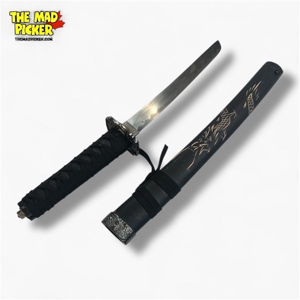 TantÅ Short Blade Movie Prop Collectible Katana 21.5 Inch Ninja Style