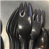 Image 3 : Vintage Dansk Designs Cutlery and Voss Pewter Dish Mid-Century Modern