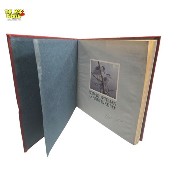 Robert Bateman 'An Artist in Nature' Signed Hardcover Book 1990