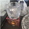 Image 3 : Assorted Collection of Cut Glass and Leaded Crystal Pieces Various Designs