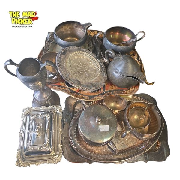 Collection of Silverplate Collectibles Assorted Tableware and Decorative Pieces