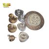 Image 3 : Collection of Brass and Pewter Candlestick Holders and Decorative Items