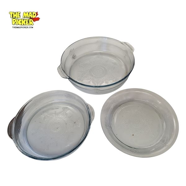 Anchor Hocking Fire-King Sapphire Blue Philbe Style Ovenware Dishes 1941-1956