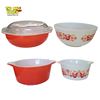 Image 1 : 1960s Pyrex Friendship Nesting Bowls Set of 4 with 1 Lid