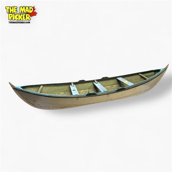 Handcrafted Wooden Sportspal Style Canoe Model 24in