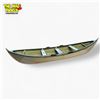 Image 1 : Handcrafted Wooden Sportspal Style Canoe Model 24in