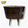 Image 1 : Martha Washington-Style Sewing Cabinet.  27 1/2in X 13in X 29in (Needs Repair)