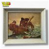 Image 1 : Herring Net by Winslow Homer Framed Print 24x20 Inch