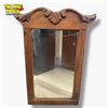 Image 1 : Victorian Neo-Renaissance Style Carved Walnut Wall Mirror 21x29 Inch