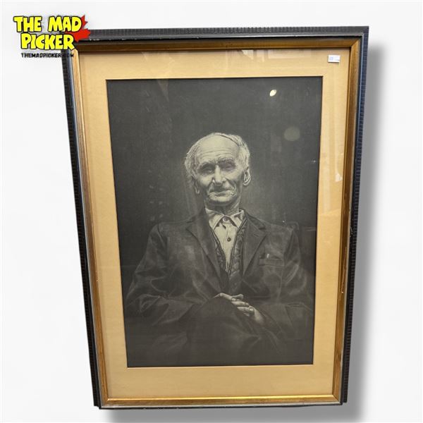 Joseph P. Collins 'Morris' Limited Edition Print 1981 Signed Numbered W/ COA 22x30"