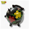 Image 2 : Vintage Black Ceramic Piggy Bank
