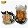 Image 1 : Vintage Royal Doulton "Viking" Character Jug & Viking Wall Decor