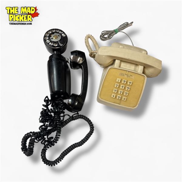 2 Vintage Telephones