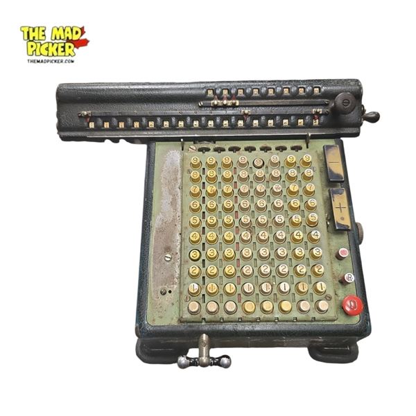 Vintage Monroe Motor-Driven Mechanical Adding Machine 1920s-1960s