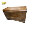 Image 1 : Honderich Red Seal Cedar Chest Circa 1920 Walnut Waterfall Top