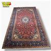 Image 2 : Hand-Knotted Wool Persian Rug Made in Iran 358x235cm Kashan Traditional Design Highest Quality Rug