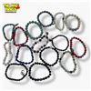 Image 1 : 15 New Beaded Stretch Bracelets with Natural Stones, Budha Beads, Lava Beads and Glass