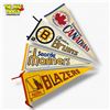 Image 1 : Collection of 4 Vintage Sports Pennants Vancouver Blazers Mariners Bruins Vancouver Canadians
