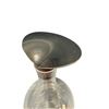 Image 2 : Georg Jensen Wine Carafe Glass with Stopper 10 Inch Denmark Modern Design