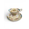 Image 2 : Shelley England Dubarry and Duchesse Teacups with Matching Saucers Bone China