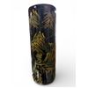 Image 2 : Black and Gold Chinese Mountain Scene Tall Vase Umbrella Holder 23.5 Inch