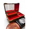 Image 6 : Collection of 7 Assorted Asian Jewelry and Decorative Boxes Mixed Materials and Styles