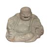 Image 2 : Vintage Blanc De Chine Laughing Buddha Porcelain Figurine in Display Case