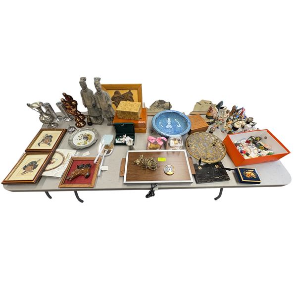 Two Boxes Assorted Decorative Collectables