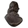 Image 2 : Bronze Bust of Rose Beuret, Bronze Relief of Cromwell, Cypriot Pottery Vase 5.5 Inch Tall