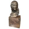 Image 5 : Bronze Bust of Rose Beuret, Bronze Relief of Cromwell, Cypriot Pottery Vase 5.5 Inch Tall