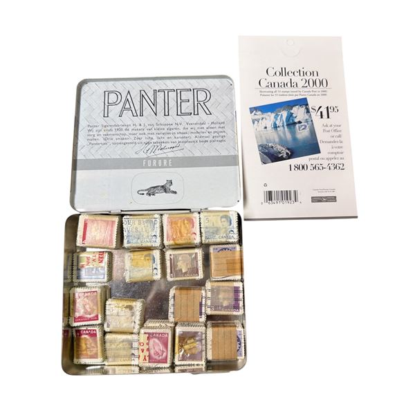 Vintage Canadian Stamps - Including Christmas, Etc.