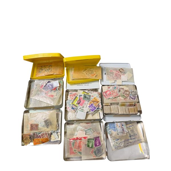 Vintage Stamps - Rhodesia, Angola, Ireland, Portugal, Jugo Slavija, Norway, Denmark & Finland