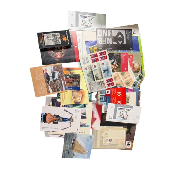 Canadian Stamps - Holographic Montreal Canadians, BC Lions, Wildlife, Etc.