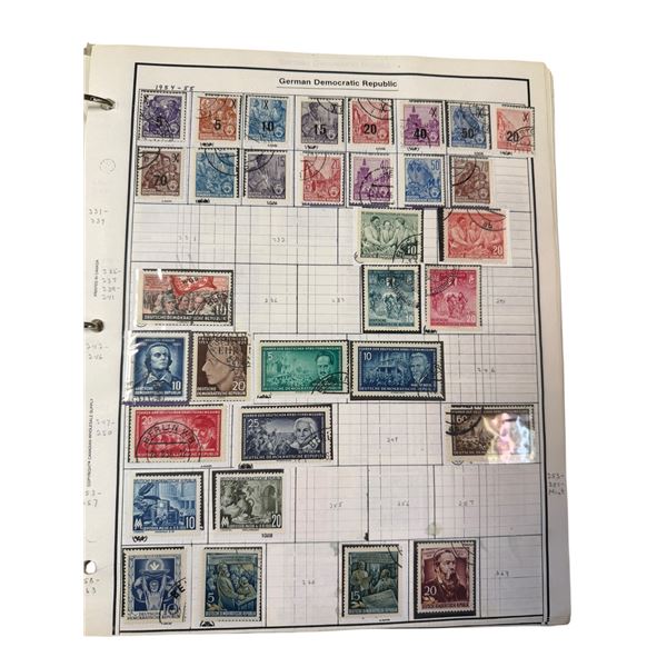 German Democratic Republic  (1-1575) Stamps