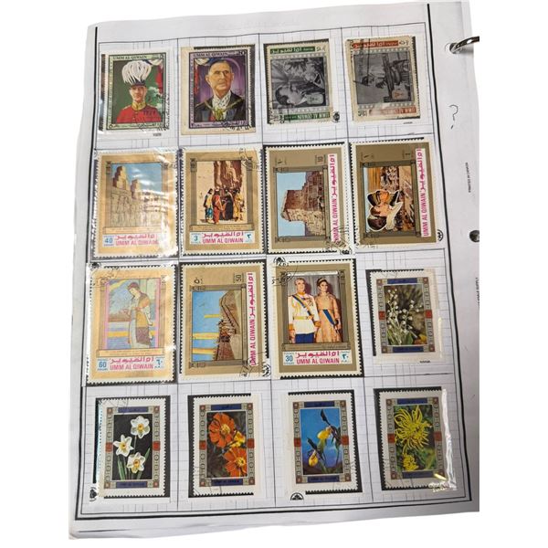 World Stamps - USA, Italy, Kenya, Danzig, Holland, Poland, Sweden, Etc.