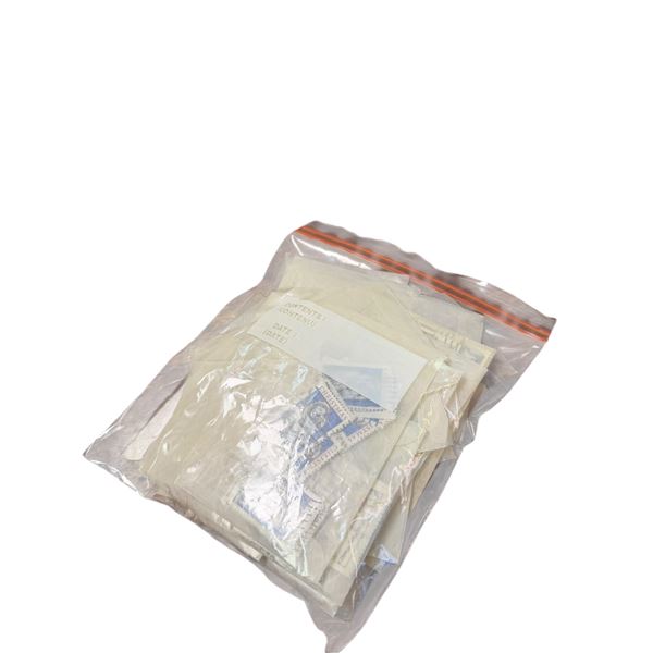 Worldwide Stamp Collections in Envelopes - France, Greece, Enrico Caruso, Jean Baptiste, Etc.