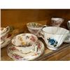 Image 3 : Grosvenor and Crafton Set of 9 Matching Floral Tea Cups and Saucers Bone China