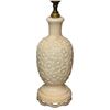 Image 2 : Aladdin Alacite Opalescent Milk Glass Lamp Base 15-Inch Vintage