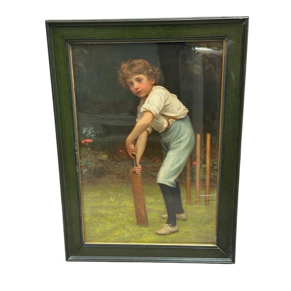 Philip Hermogenes Calderon 'Captain of the Eleven' Print 22.5x31.5 Inch