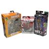 Image 1 : Fortnite the Prisoner and Marvel Schleich Falcon and Warrior Gamora Figures 3 IN Box