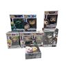 Image 1 : Lot of 7 Funko Pop Figures & Funko Pop Pin, Boruto, Demon Slayer, Assassin's Creed, Marvel & GI Joe