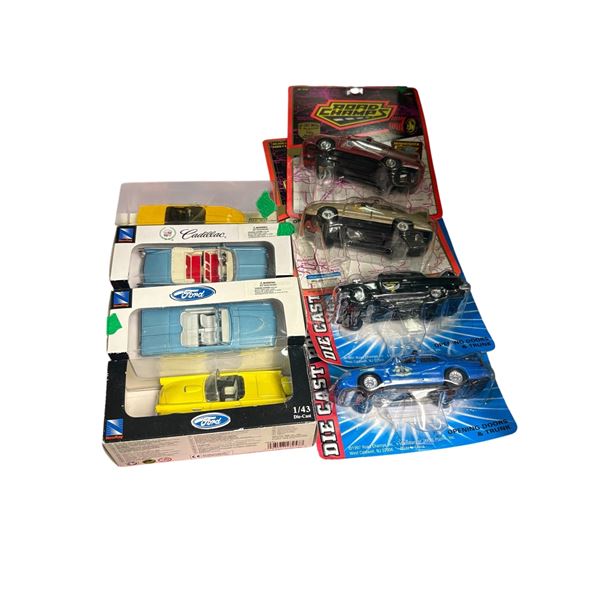 Ford and Road Champs Diecast Cars Collection Set of 8 Various Models