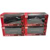 Image 1 : Set of 4 Jiaye 1:32 Scale Diecast Model Cars Metal