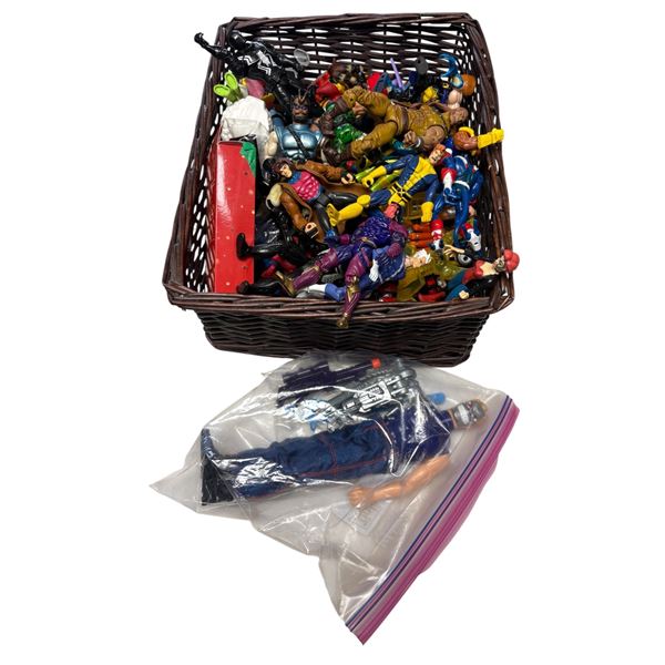 Large Collection of Assorted Action Figures Marvel, DC, Cars, Minions Mixed Series