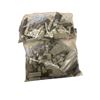 Image 2 : 7 Bags of Assorted LEGO Pieces Gray and Blue Various Shapes and Sizes
