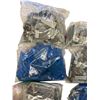 Image 3 : 7 Bags of Assorted LEGO Pieces Gray and Blue Various Shapes and Sizes