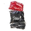Image 2 : 7 Bags of Mixed LEGO Bricks Black Red Yellow Assorted Pieces